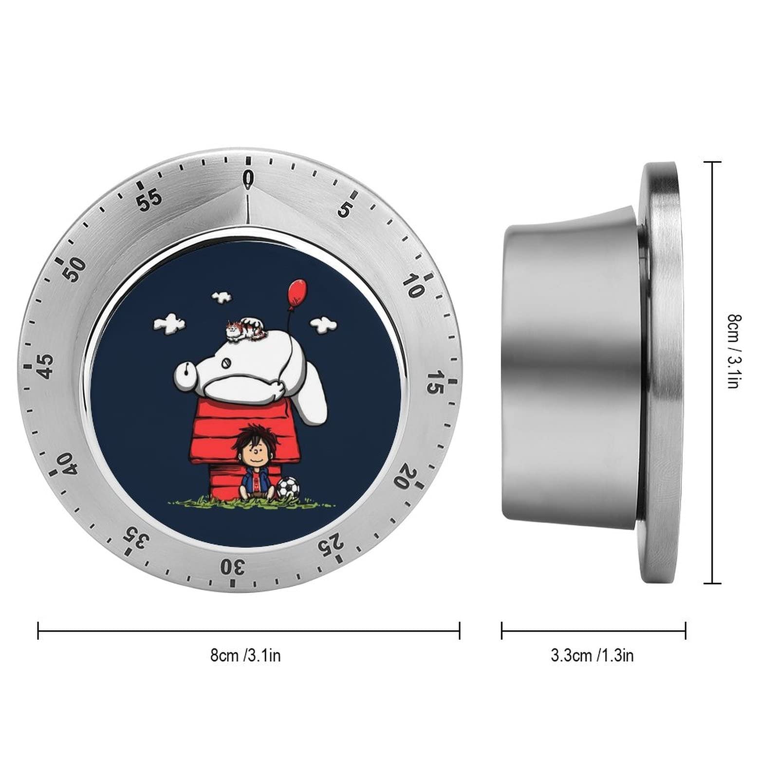 Amazon｜スヌーピー ベイマックス キッチン タイマー マグネット